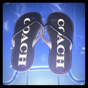 Coach flip-flops
